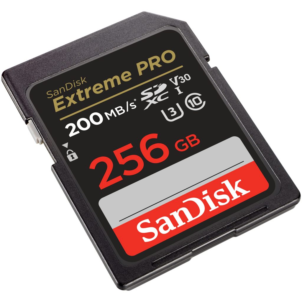 SanDisk 256GB Extreme PRO SDXC UHS-I Memory Card 